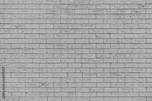 Gray brick wall background. Old gray brick wall texture background.