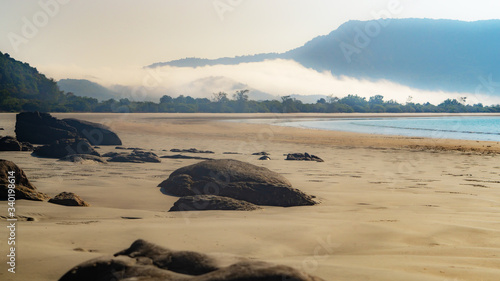 Violin Beach in Myanmar. A secret paradise what does not shows in the maps