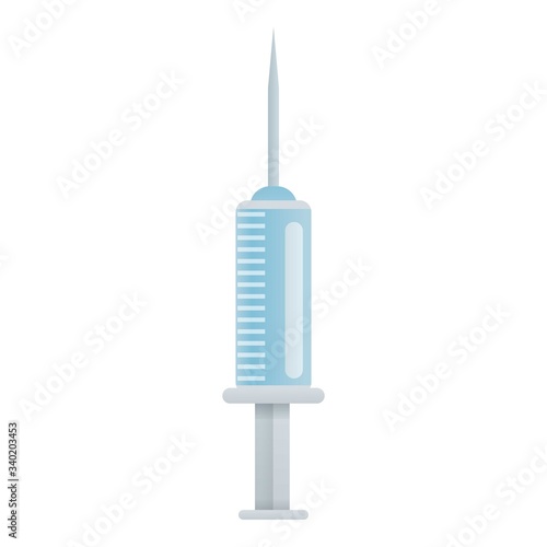 Survival syringe icon. Cartoon of survival syringe vector icon for web design isolated on white background