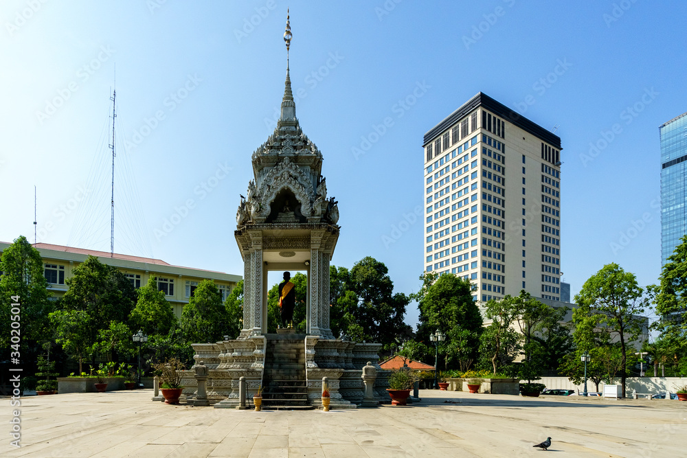 Yeay Penh Statue, Phnom Penh, Cambodia