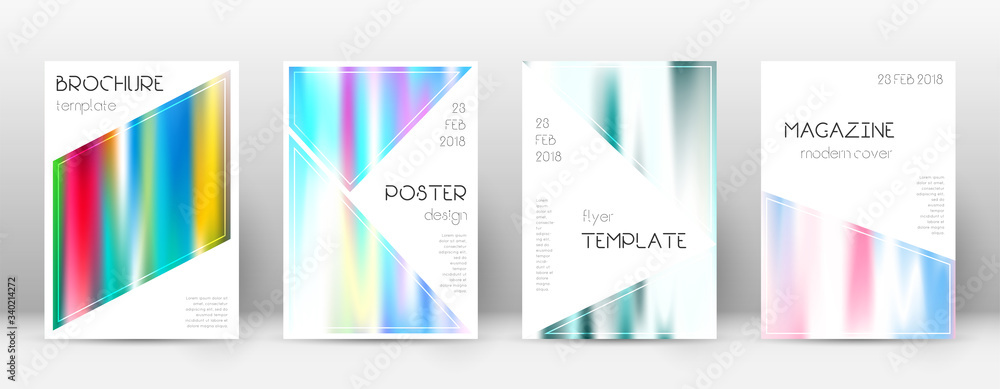 Flyer layout. Triangle stunning template for Broch Flyer layout. Triangle stunning template for Broch