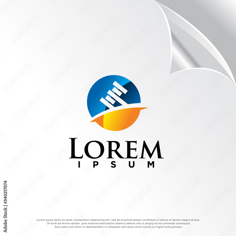 attorney, law, legal logo. modern icon, template design
