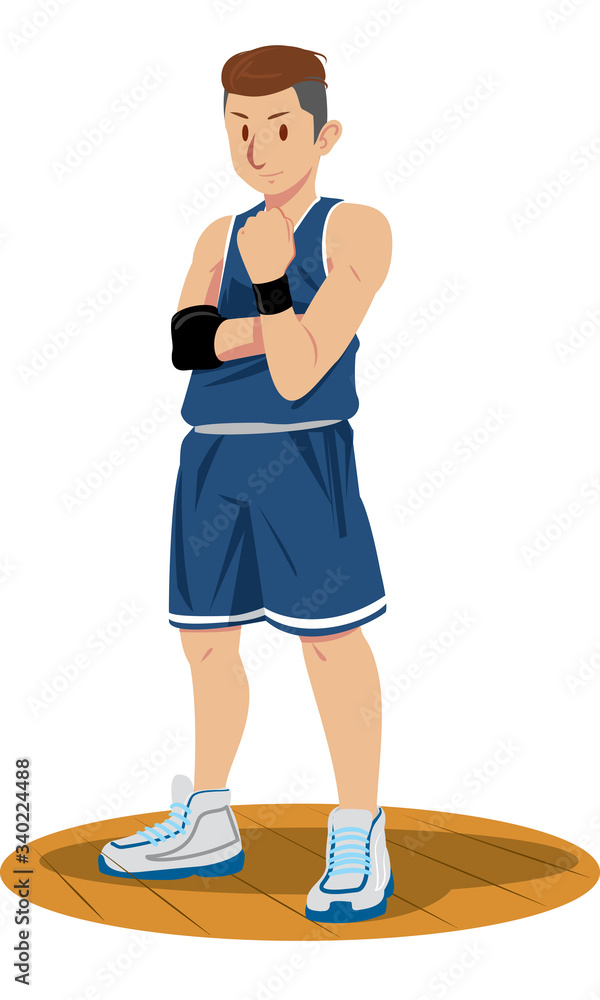 Basketball players in action isolated. Basketball players in action isolated.