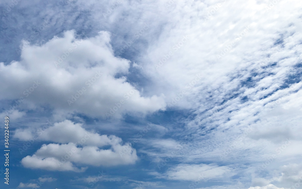 White cloud and Beautiful with blue sky background. White cloud and Beautiful with blue sky background.