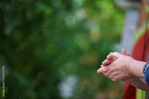 hands of elderly woman © Jose