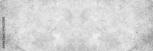 Fotografia, Obraz Old wall texture cement dirty gray with black  background abstract grey and silver color design are light with white background