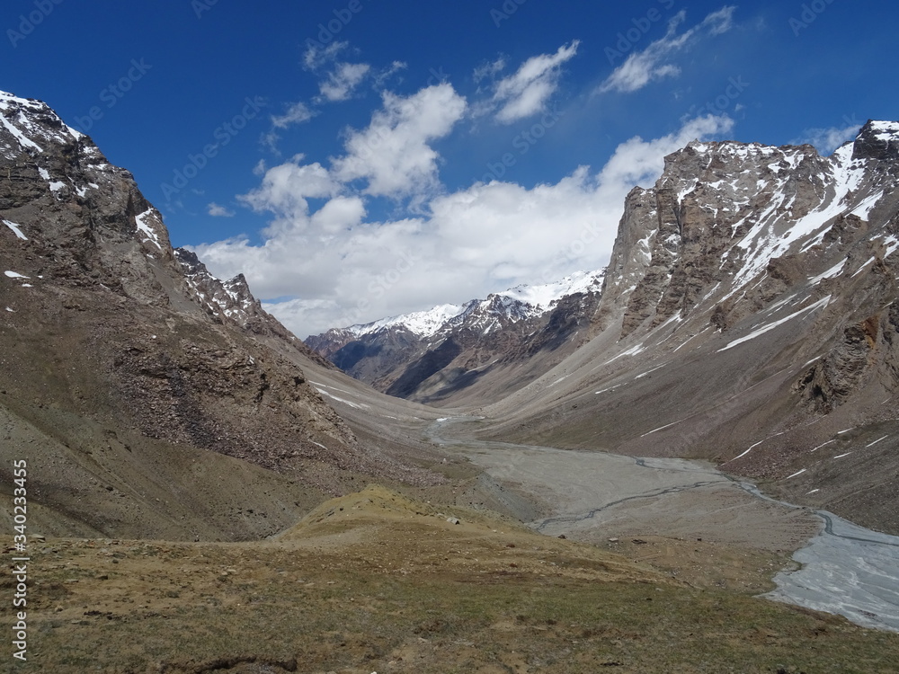 Mountain Landscape Himalaya, Zanskar Valley