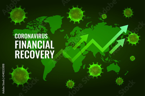 financial economy recovery after coronavirus impact design