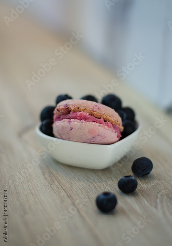 Macarons of berries