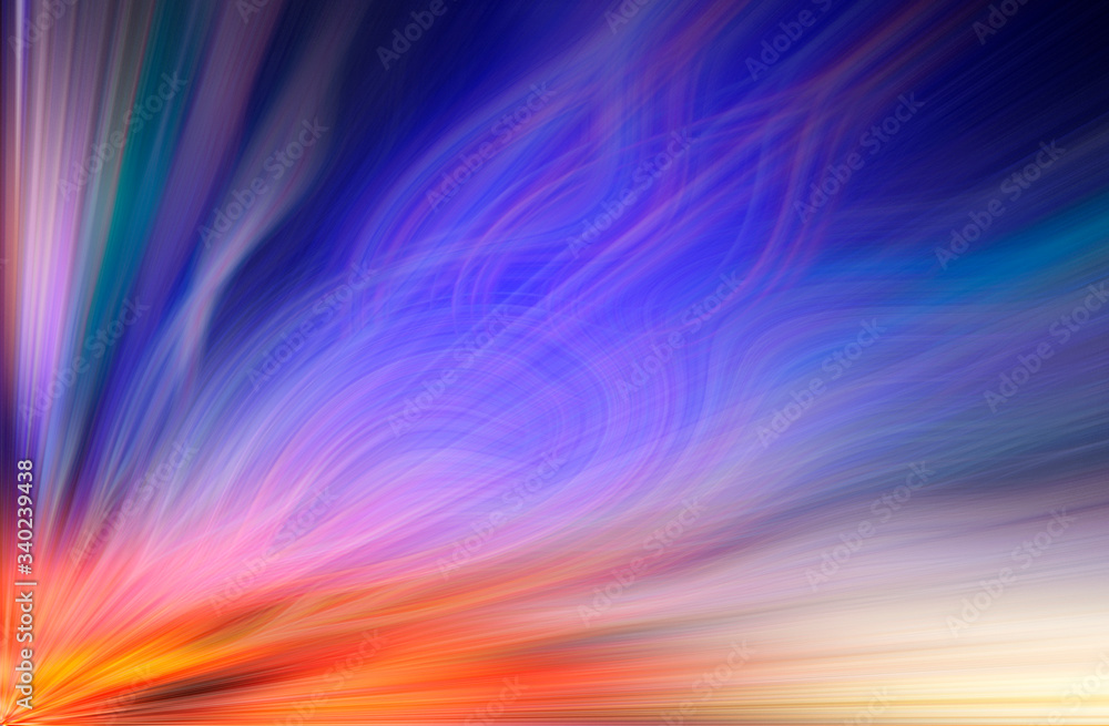 Abstract background from Abstract Twisted Light Fibers Effect Abstract background from Abstract Twisted Light Fibers Effect