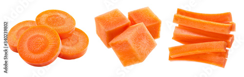 Obraz na płótnie Carrot isolate
