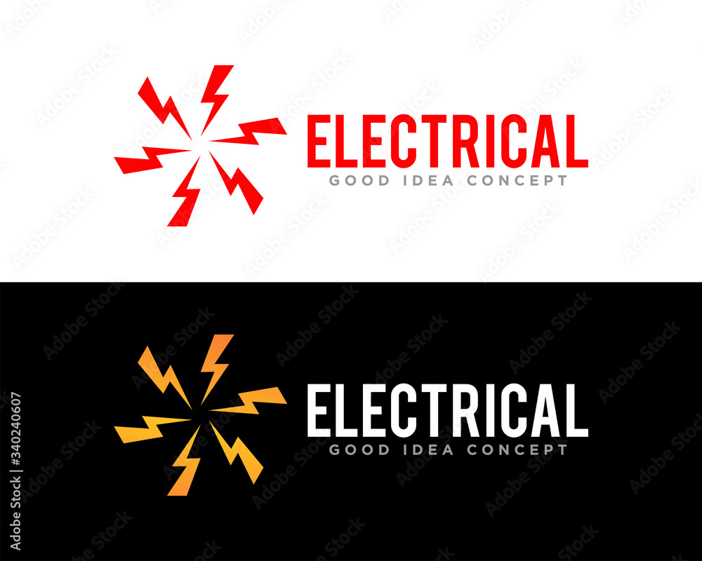 Electrical Logo Design Vector Electrical Logo Design Vector