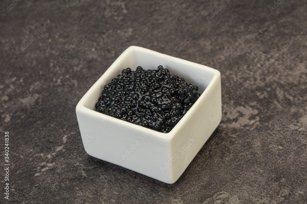 Luxury strugeon fish black caviar Luxury strugeon fish black caviar