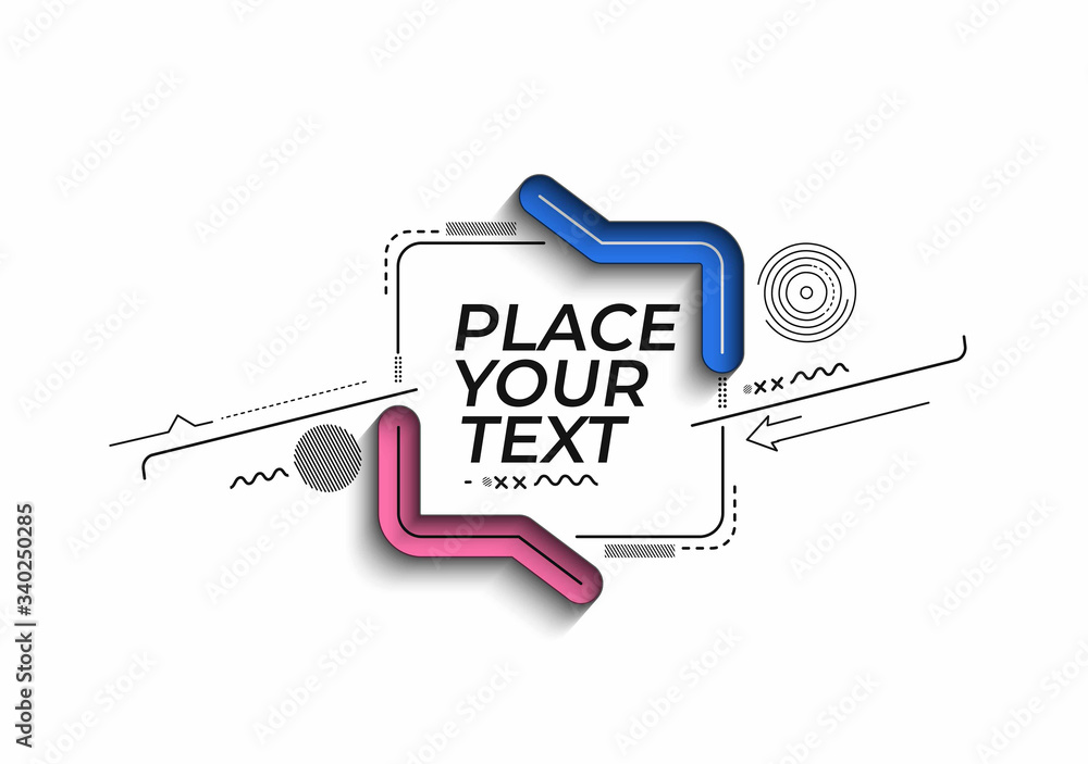 Flat linear promotion banner, scroll, sticker, badge, price tag, poster design. Flat linear promotion banner, scroll, sticker, badge, price tag, poster design.