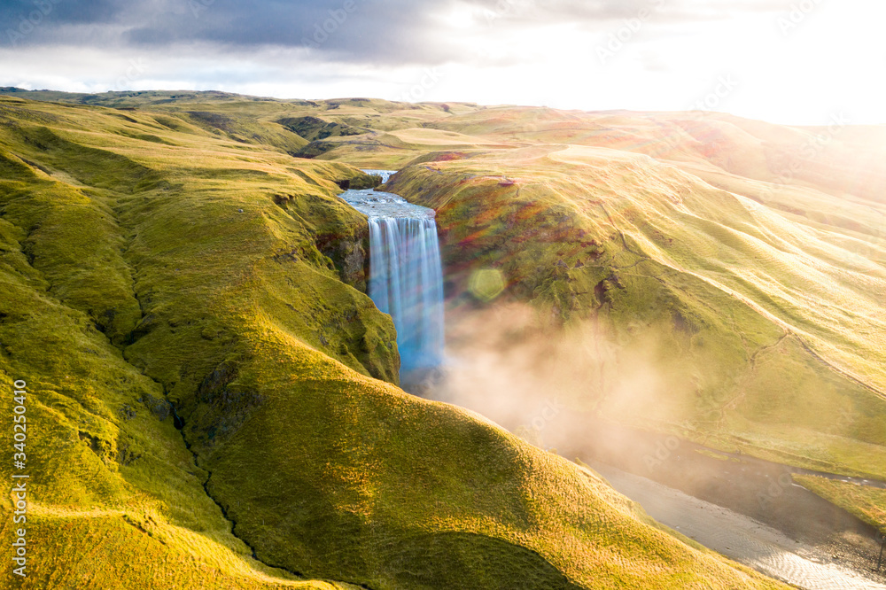 Islandia z lotu ptaka