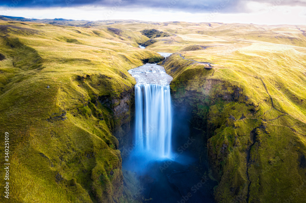 Islandia z lotu ptaka