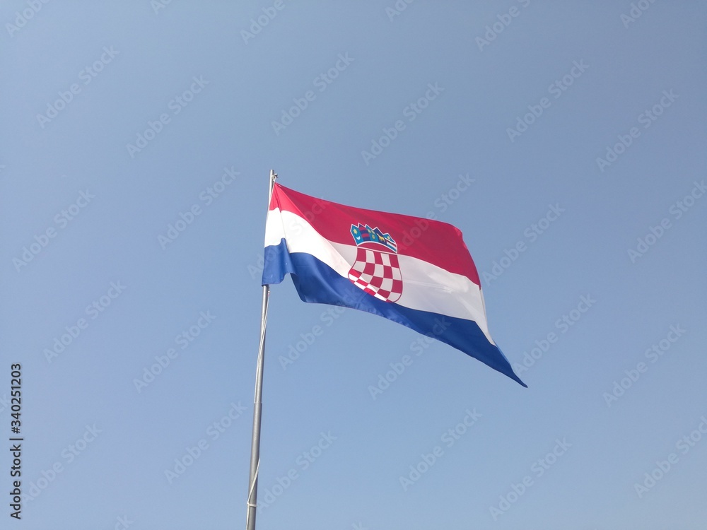 Drapeau Croatie Drapeau Croatie