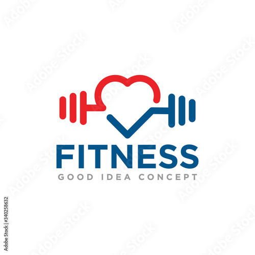 Fitness and Gym Logo Design Vector