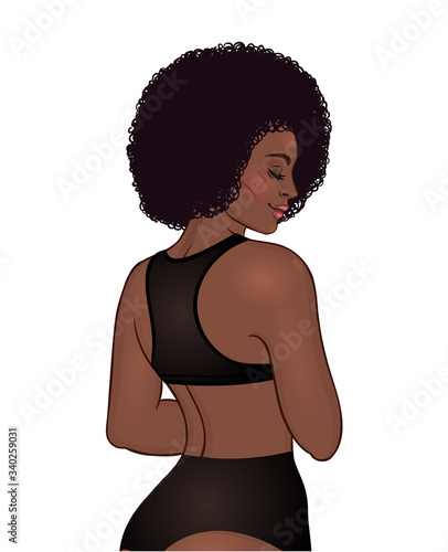 Beautiful woman with long wavy hair flowing in the wind. Hair salon concept. ...