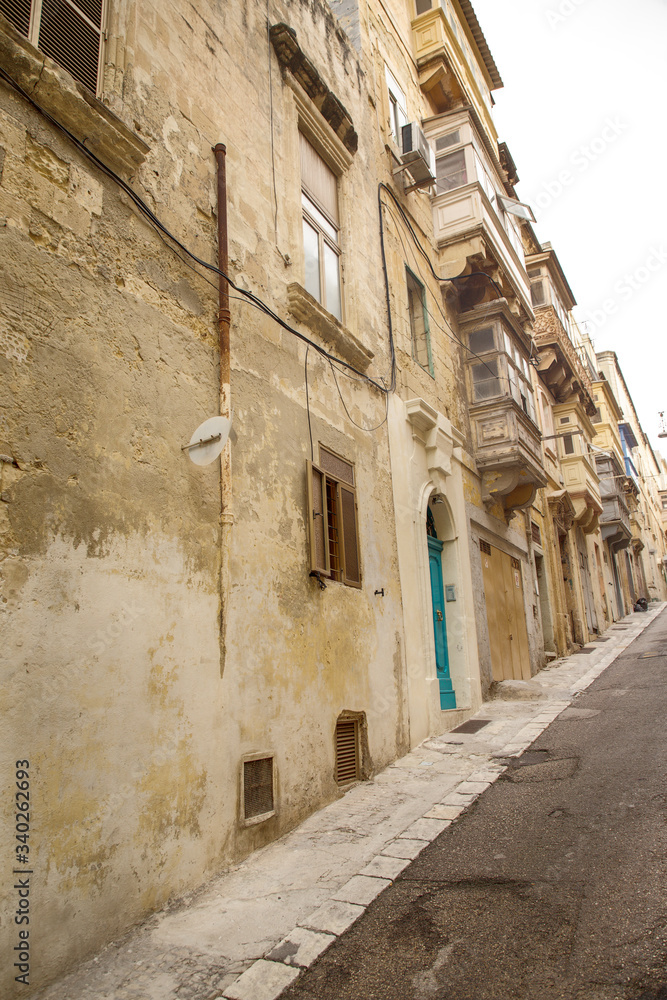 Fototapeta streets of malta