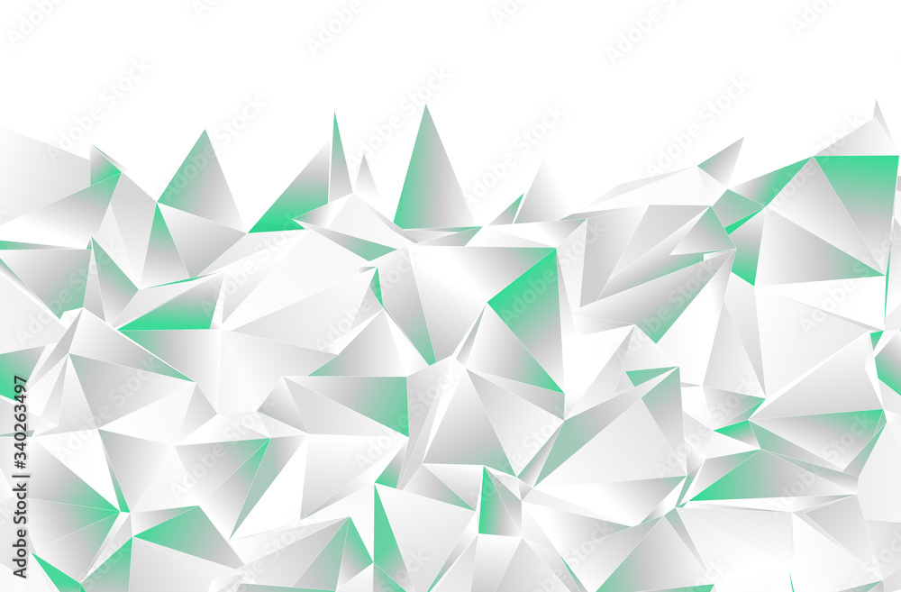 Fototapeta Abstract Low-Poly background. triangulated texture. Design 3d. Polygonal geometrical pattern. Triangular modern style