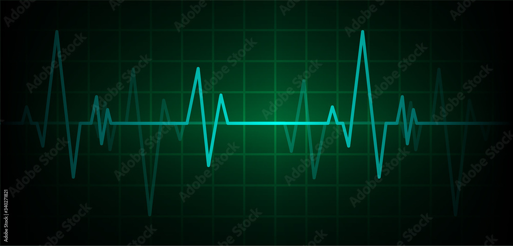 Heart pulse monitor with signal. Heart beat. ekg icon wave Heart pulse monitor with signal. Heart beat. ekg icon wave