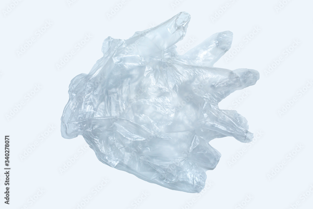 Disposable protective plastic gloves on white background, Close up shot, Prevention from covid19, Coronavirus, Bacteria, Healthcare Disposable protective plastic gloves on white background, Close up shot, Prevention from covid19, Coronavirus, Bacteria, Healthcare