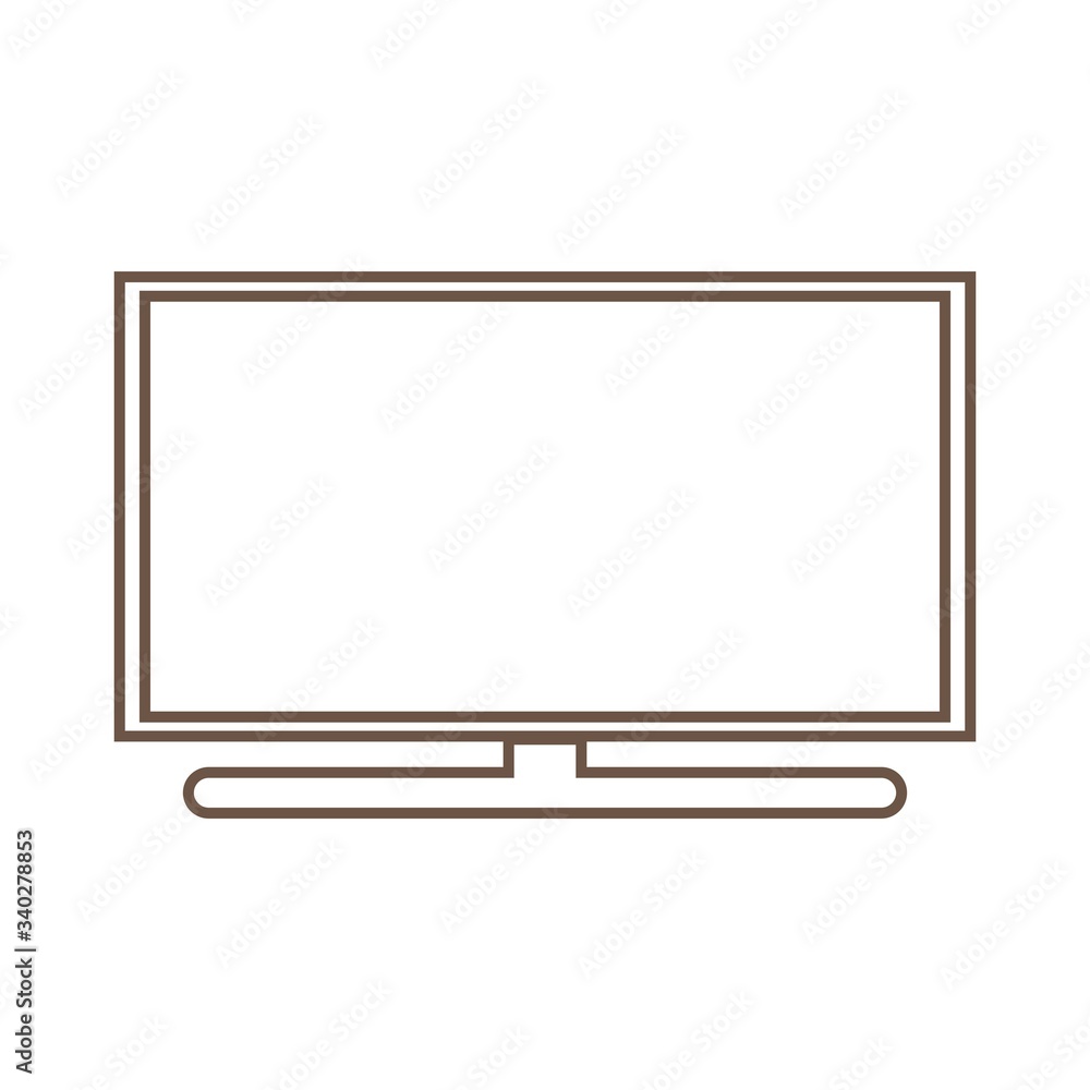 black and white television logo black and white television logo