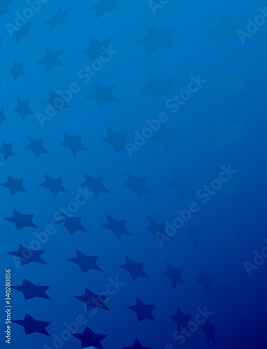 American blue patriotic background