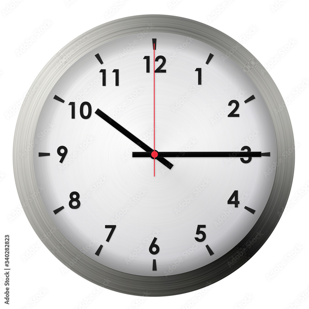Analog metal wall clock Analog metal wall clock
