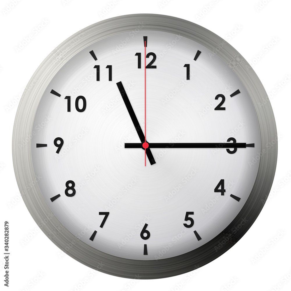 Analog metal wall clock Analog metal wall clock