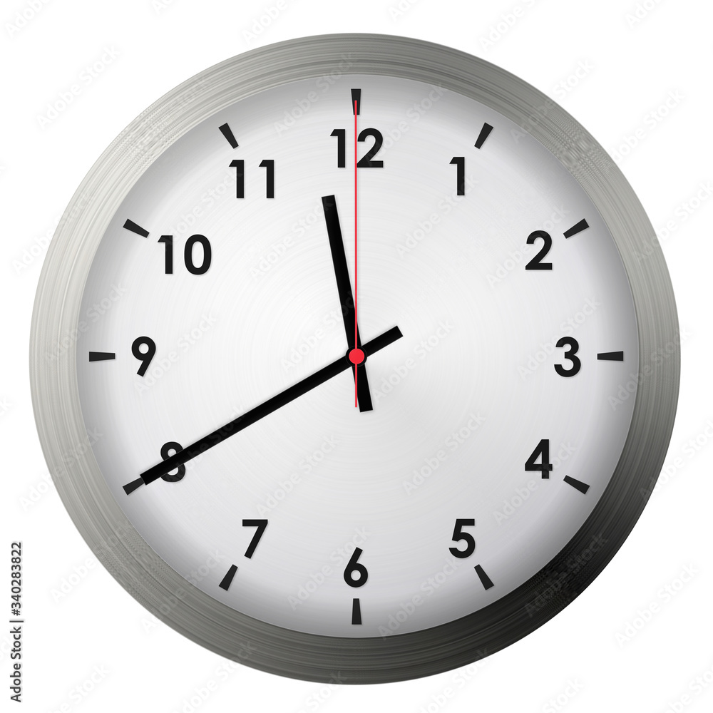 Analog metal wall clock Analog metal wall clock