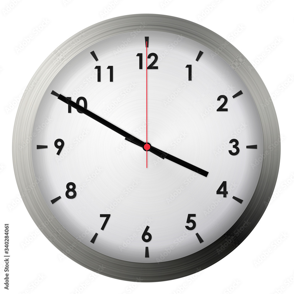 Analog metal wall clock Analog metal wall clock