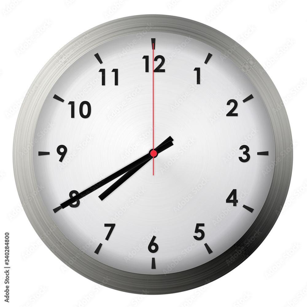 Analog metal wall clock Analog metal wall clock