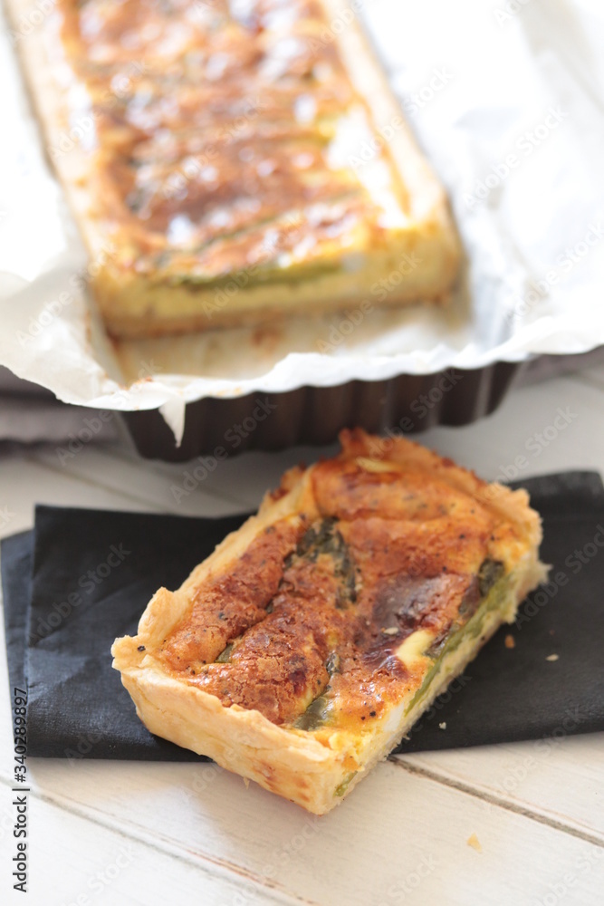 Quiche aux asperges Quiche aux asperges
