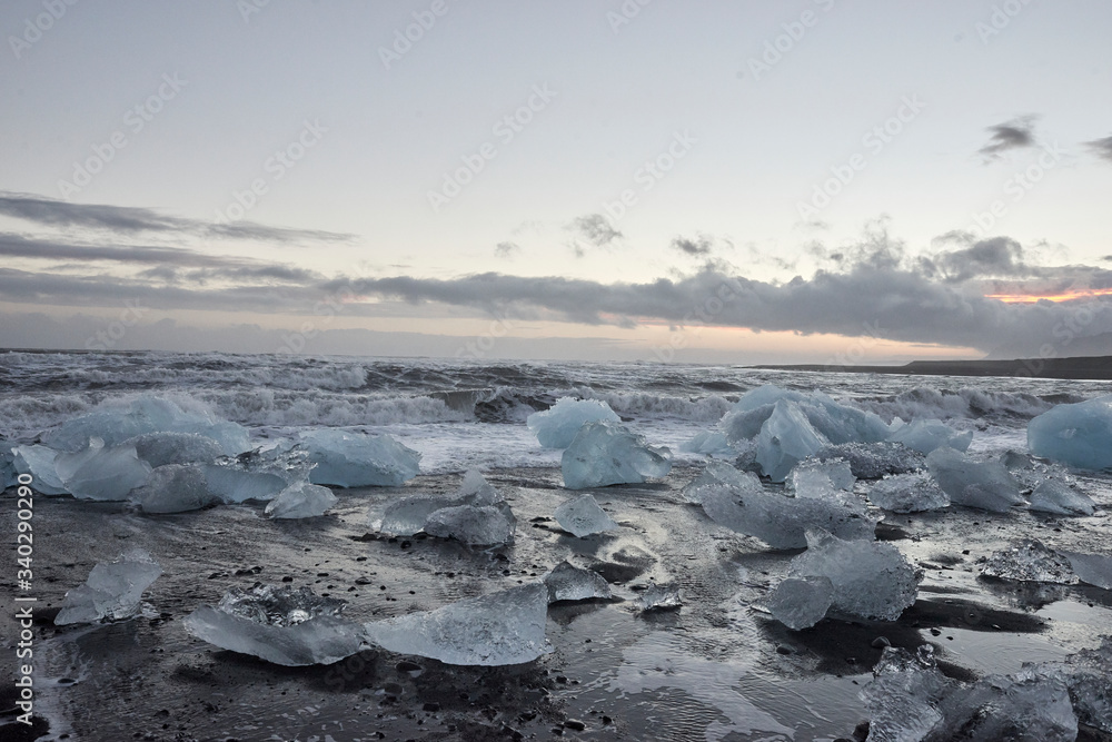 Icebergs in Iceland Icebergs in Iceland