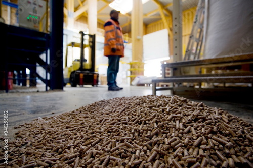 Foto Usine pour la fabrication de granule pour les poeles a bois