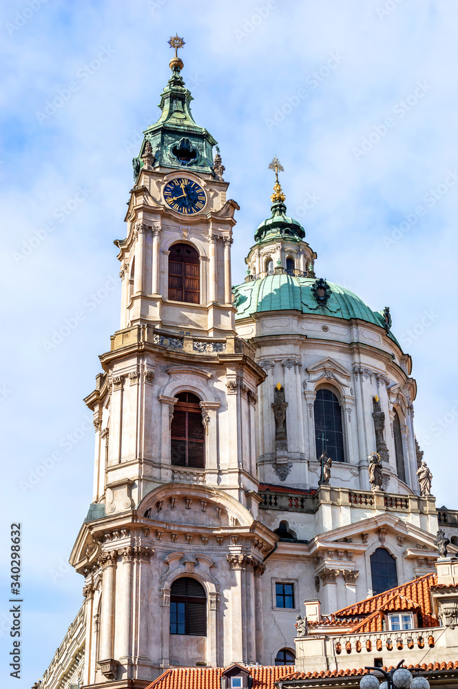  St. Nikolas church in Prague.