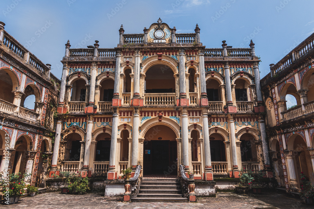Fototapeta premium Castillo antiguo de arquitectura colonial