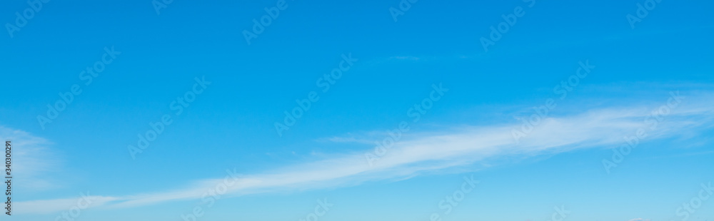 White cloud and blue sky in springtime White cloud and blue sky in springtime