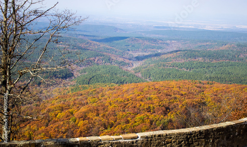 autumn landscape in the mountains