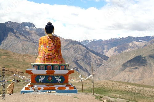 Bouddha de Langza en Inde (Spiti)
