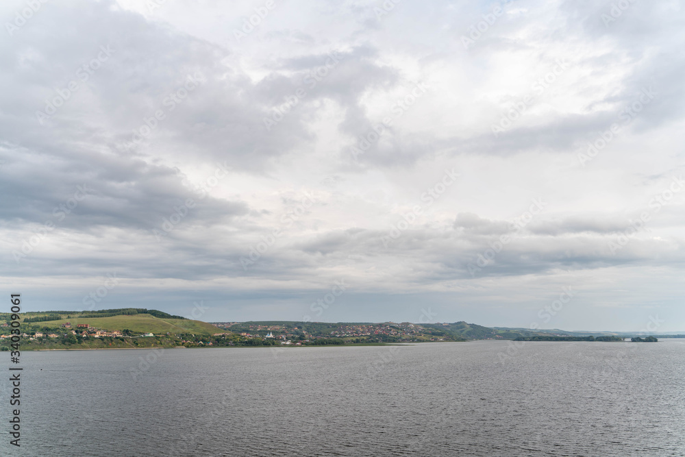 The view of Volga River