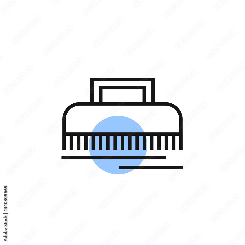 brush icon vector modern design brush icon vector modern design