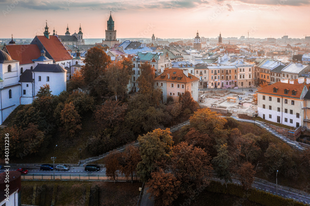 Lublin z lotu ptaka