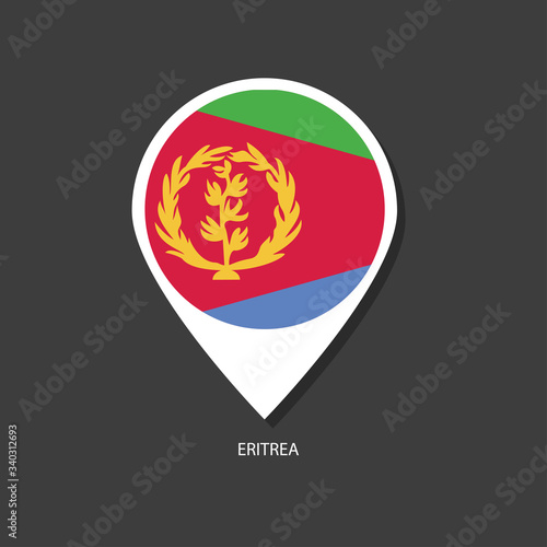 Free Download Eritrea flag Vector marker with flags. - GFXLoad