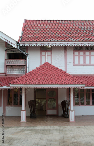 The Vongburi House Museum a private museum, Phrae province, Northern Thailand. photo