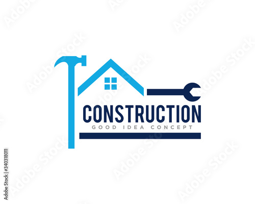 Construction Building Logo Icon Design Vector