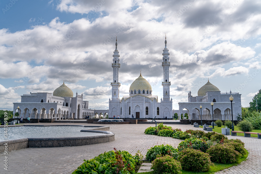 The White mosque in Bulgar Tatarstan