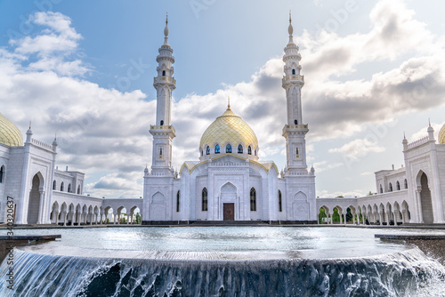 The White mosque in Bulgar Tatarstan